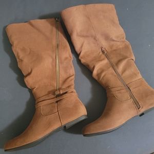 Wide calf boots